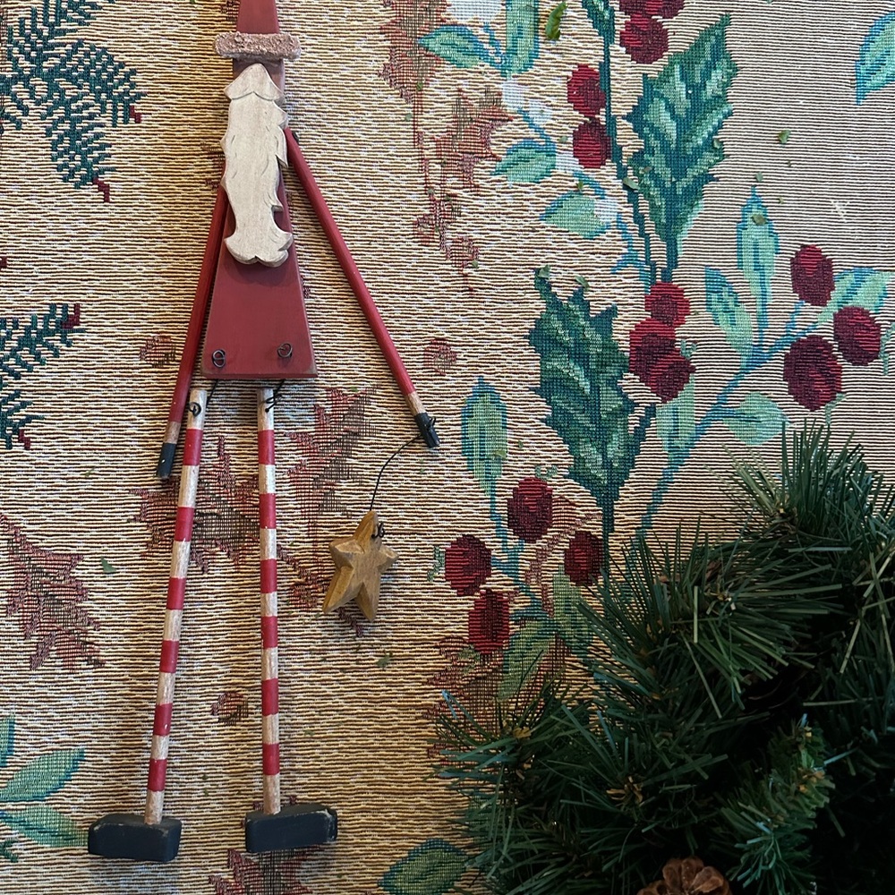 Handmade Santa 16 1/2” RARE